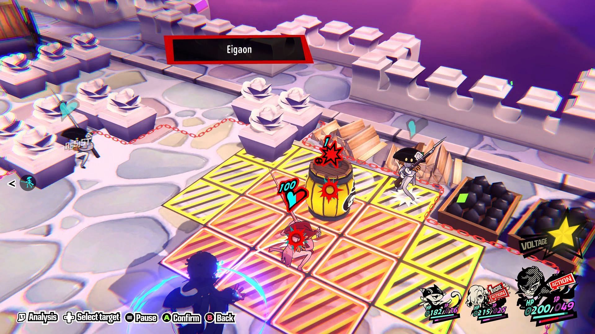 Expand your Triple-threat area (Image via Atlus)